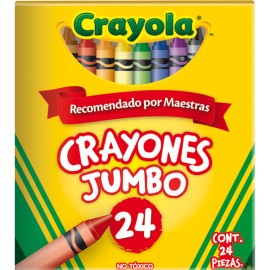 Crayon de Cera c/24 Jumbo Crayola