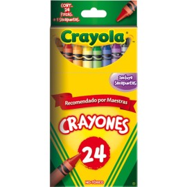Crayon de cera c/24 Crayola