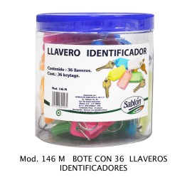 Llavero identificador Sablón Bote con 36 piez...