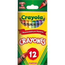 Crayon de cera c/12 Crayola