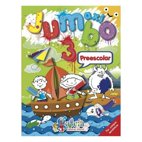 Libro Maxi Jumbo 3 Preescolar