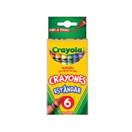 Crayon de Cera c/6 Crayola