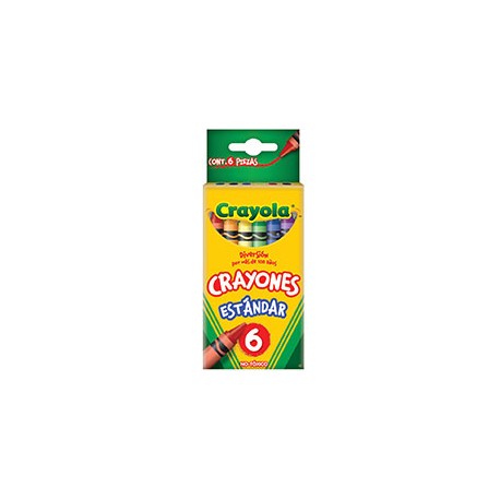 Crayon de Cera c/6 Crayola