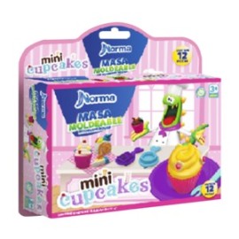 Set de Masa Moldeable Cupcakes Norma