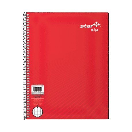 Libreta prof c.chico espiral 100hjs Star Kid